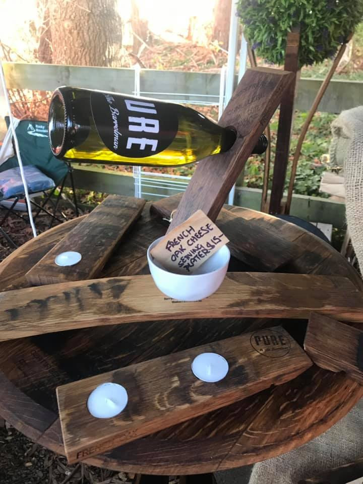 Recycled Wine barrels Pure by The Barrelman New Zealand