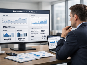 PLANNING WITH REAL TIME FINANCIAL DASHBOARDS