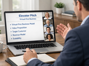ELEVATOR PITCHES FOR VIRTUAL FIRST BUSINESSES