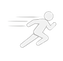 Running person icon in motion.png