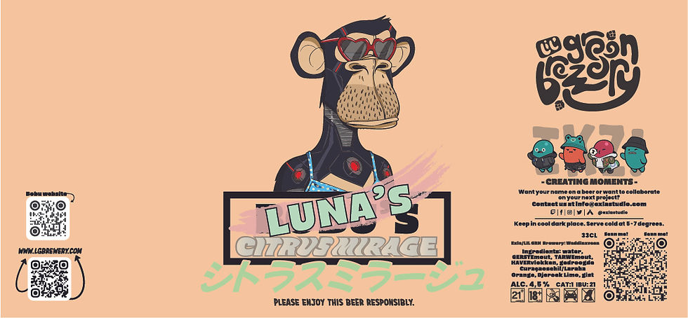 Thumbnail: Luna's Citrus Mirage-Wheat Beer