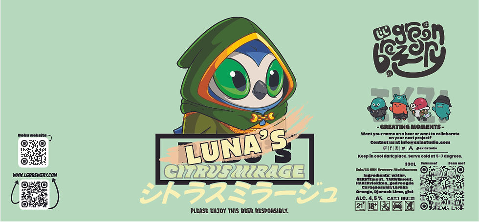 Thumbnail: Luna's Citrus Mirage-Wheat Beer