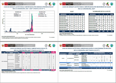 Situación Epidemiológica del Dengue 2020