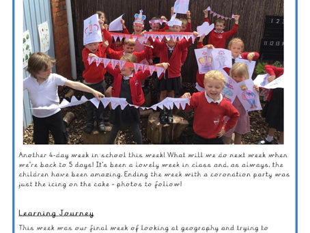 Year 1 Weekly Letter 12/05/2023