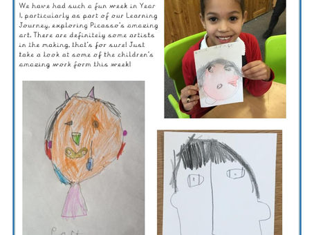 Year 1 Weekly Letter 10/03/2023