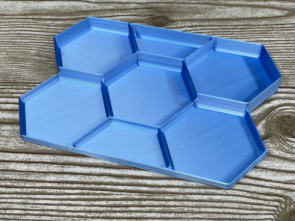 Thumbnail: Hexagon Parts Tray