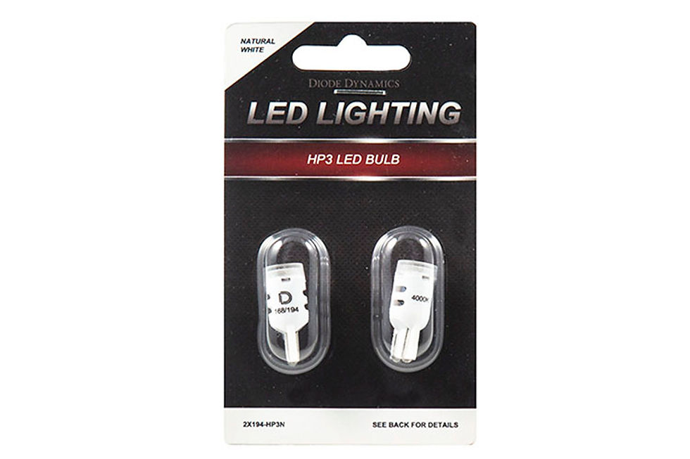 Thumbnail: 194 LED Bulb HPHP3 LED Green Single Diode Dynamics