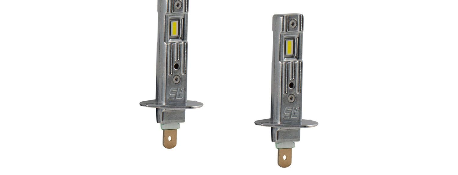 H1 White SL2 LED Bulbs Pair Diode Dynamics