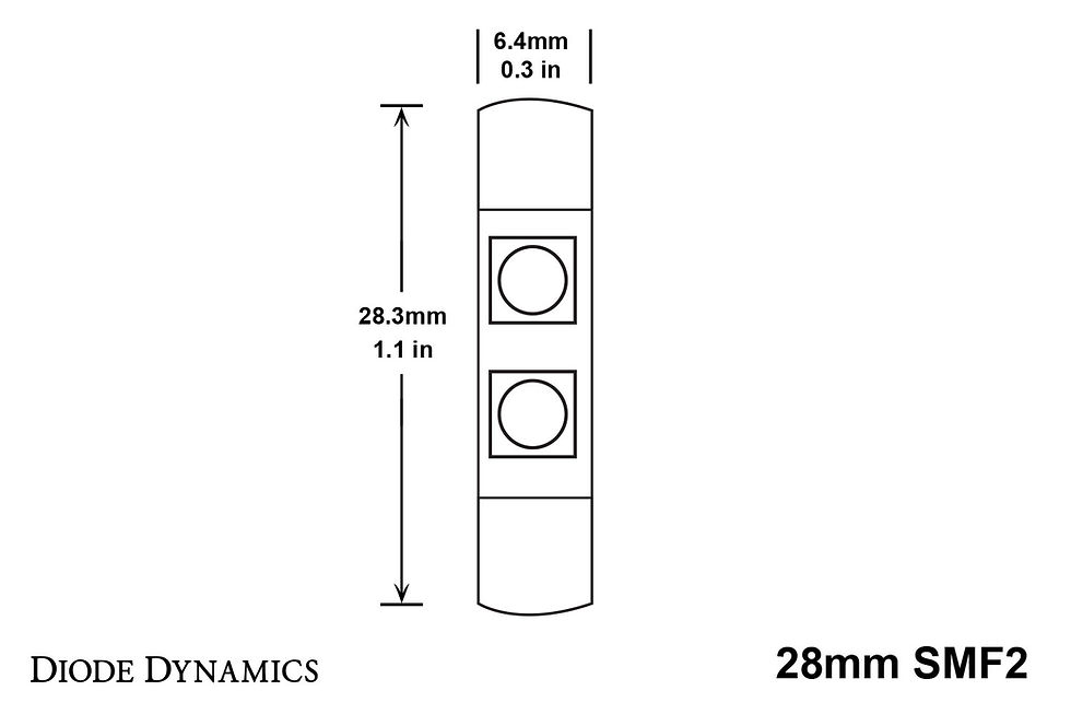Thumbnail: 28mm SMF2 LED Bulb Green Pair Diode Dynamics