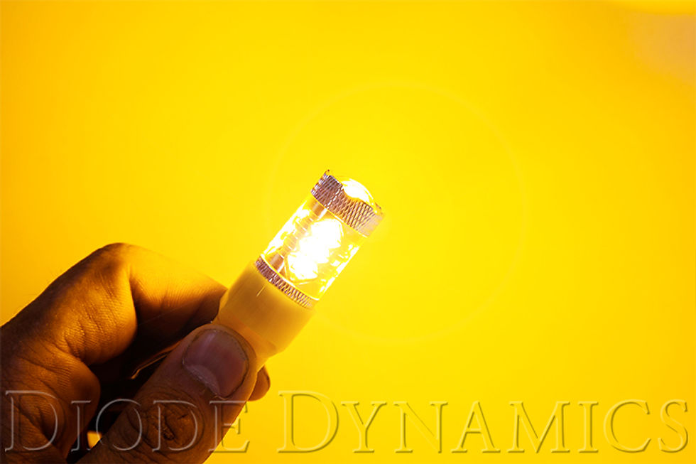 Thumbnail: 7443 LED Bulb XP80 LED Amber Single Diode Dynamics