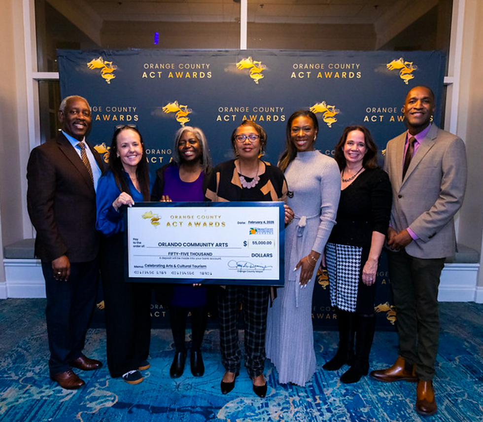 Orlando Community Arts at the Orange County Arts Awards