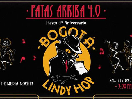 Lindy Hop celebra tres años de baile swing en Bogotá
