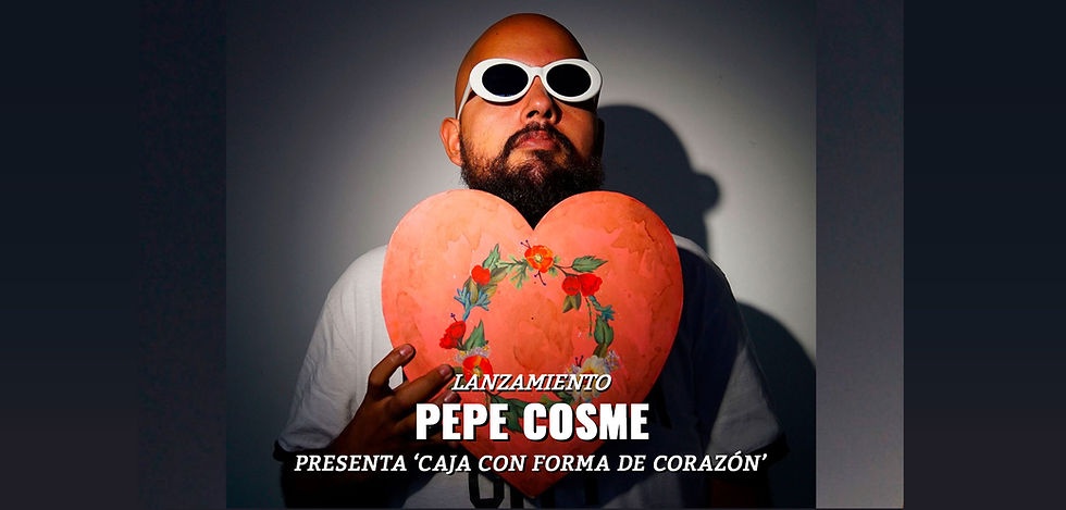 Pepe Cosme estrena 'Caja con forma de corazón', Un disco de rock oscuro e introspectivo
