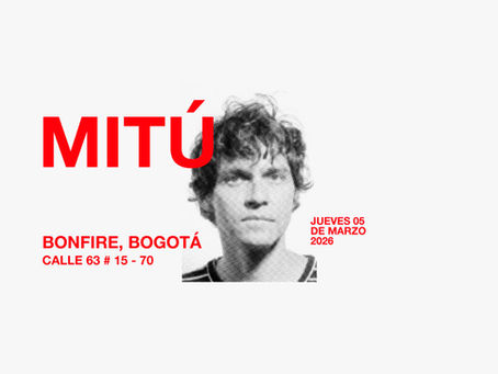 Mitú regresa a Bogotá en vivo al Bonfire: un ritual contemporáneo donde el trópico dialoga con las máquinas futuristas.