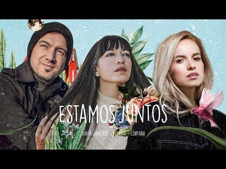 Tres artistas latinoamericanos se unen en “Estamos juntos”, una composición para el encierro