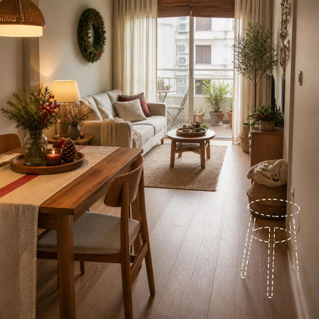 3 Questions to Ask Before You Festive-Proof a Small Home
