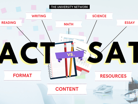 Standardized Tests for U.S Universities: SAT vs ACT