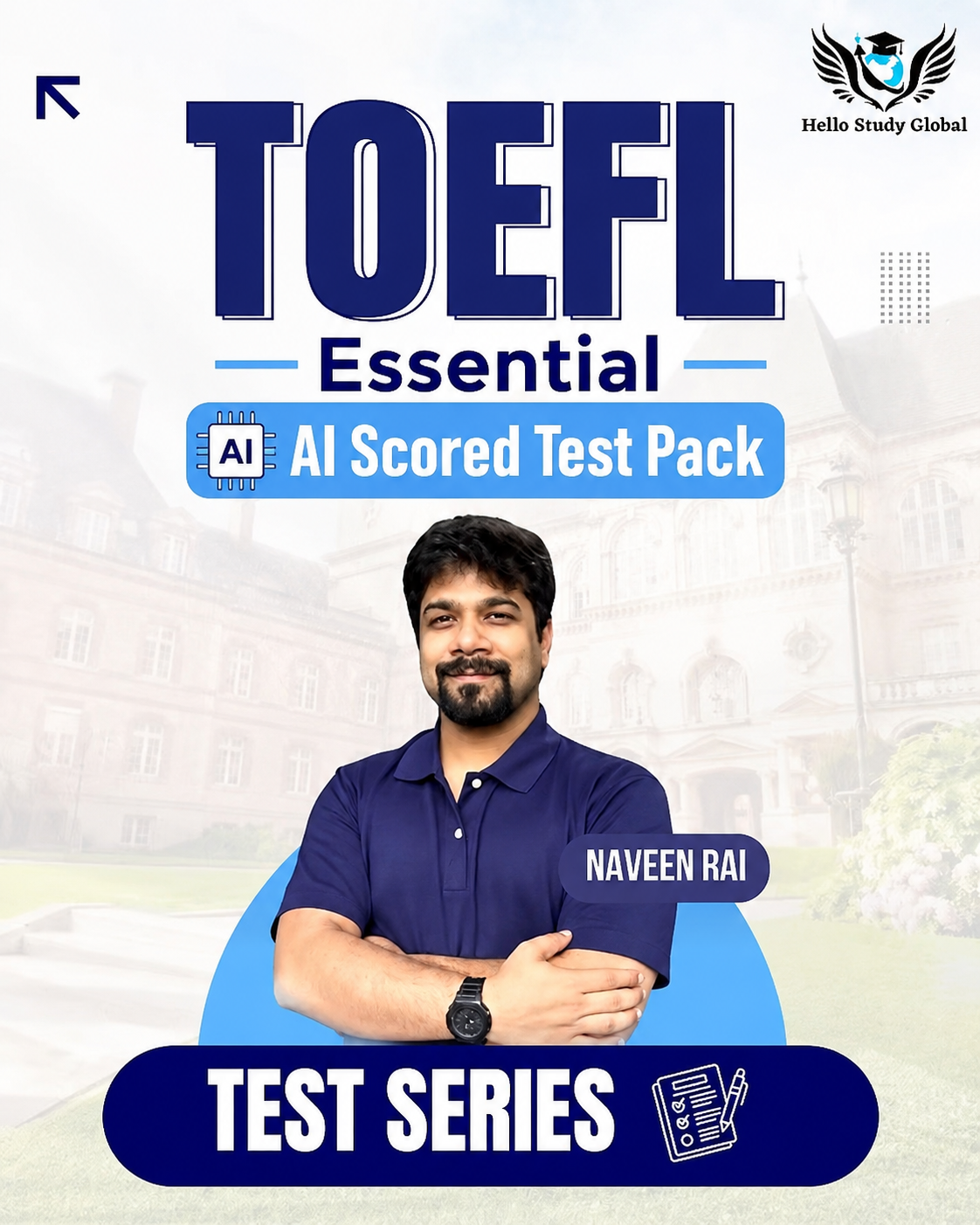 TOEFL Essential AI Scored Test Pack