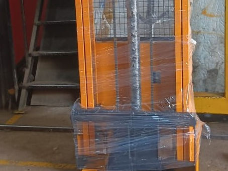 Semi-Electric Stacker Manufacturer in Bangalore. 
