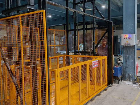 Hydraulic Goods Lift Manufacturer In Bangalore And Hyderabad. 