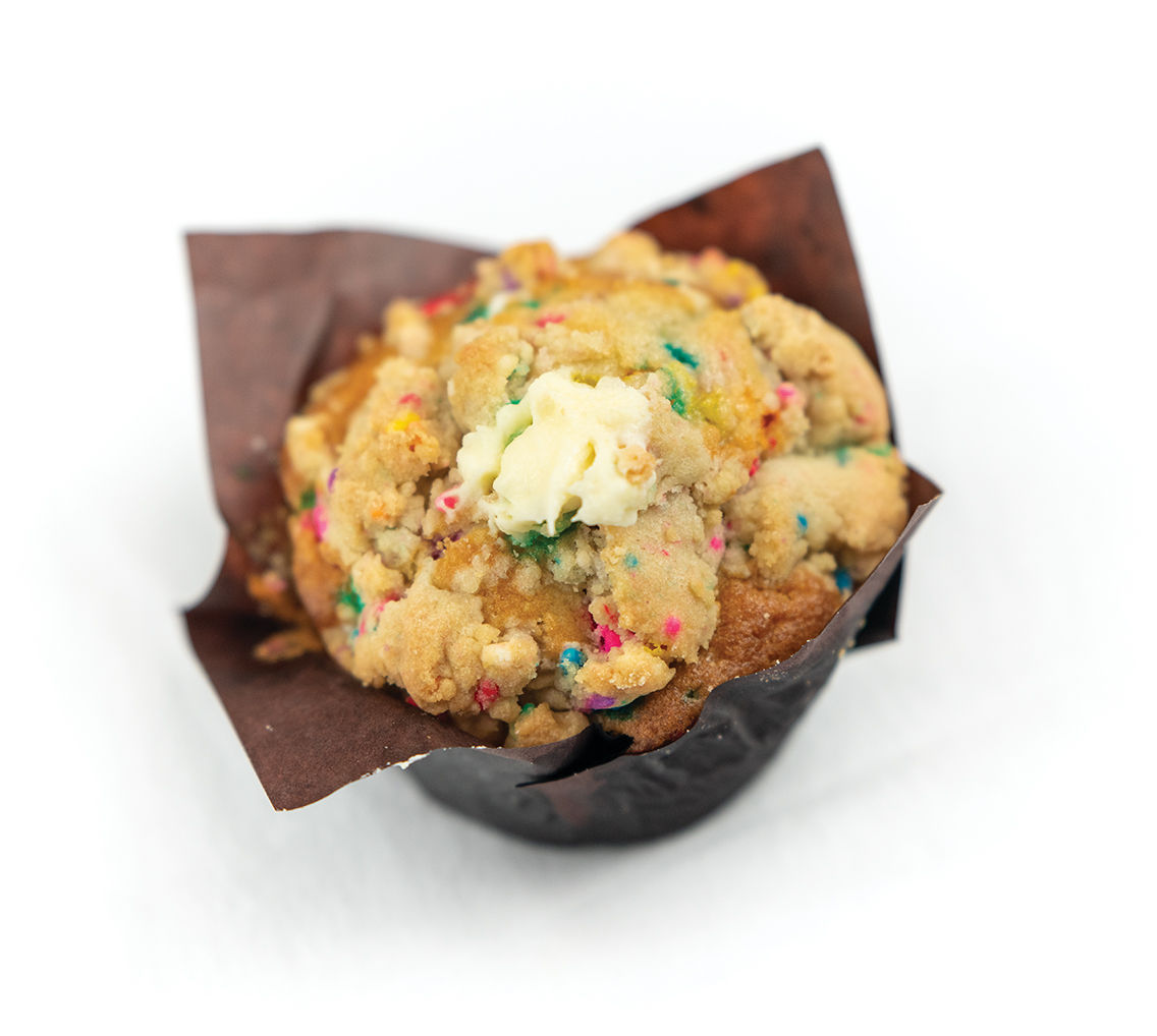 Muffin Birthday Cake Yogurt