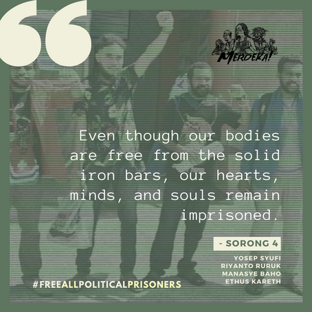The "Sorong 4" have been freed!