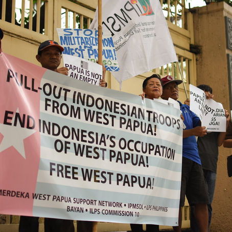 International IP groups, activists troop Indonesia Embassy, call for decolonization of West Papua