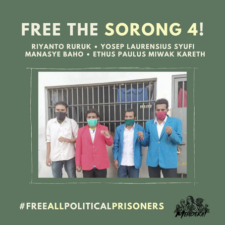 Sorong 4: Case Chronology