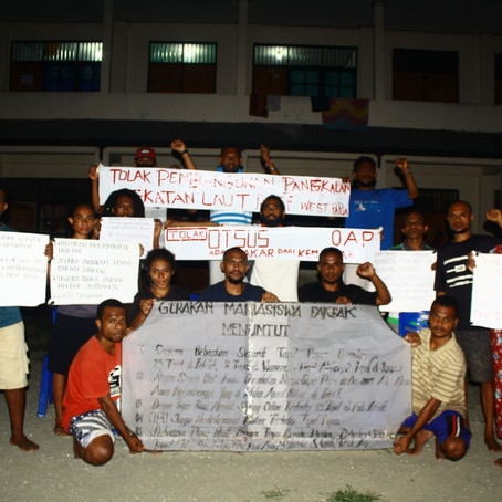 West Papuan students call upon Indonesian President to release political prisoners