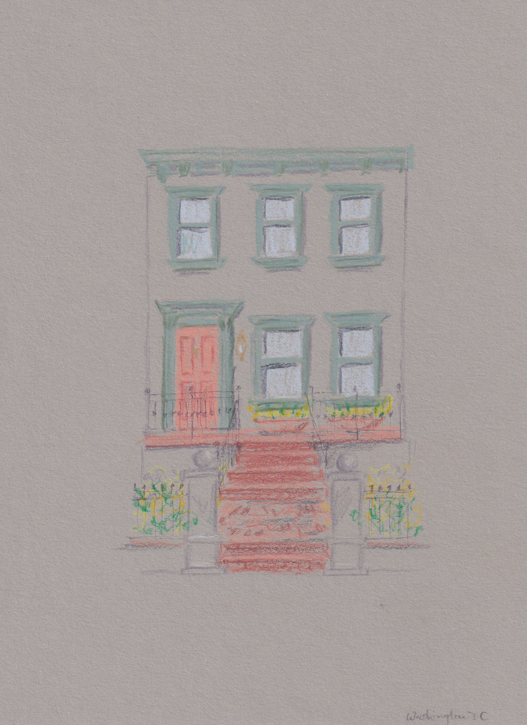 Peach Door, Washington DC