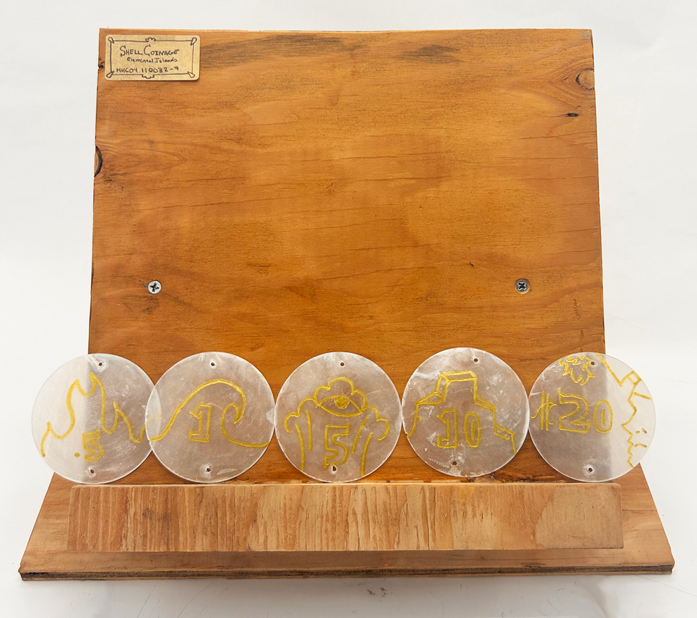 Shell Coinage of the Elemental Islands