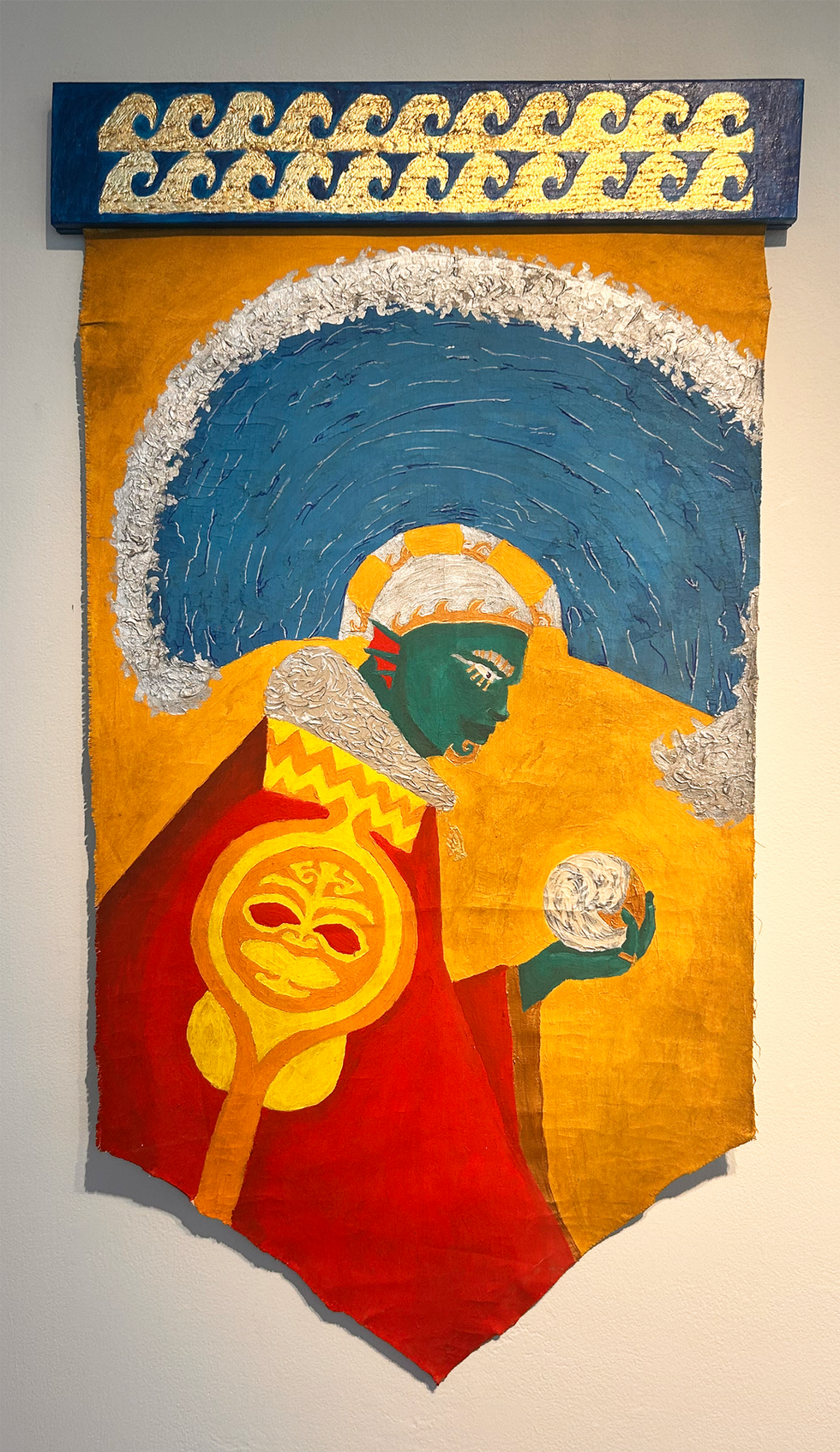 Banner Portrait of Ali’i Poi, Lord of the Elemental Islands