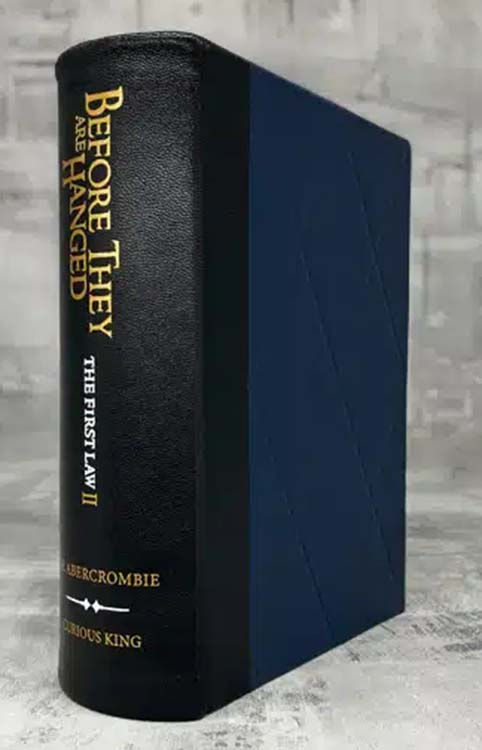 Before They Are Hanged lettered