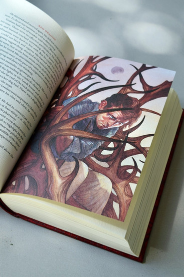 Red Dragon lettered - Suntup Editions - Jason Mowry art 