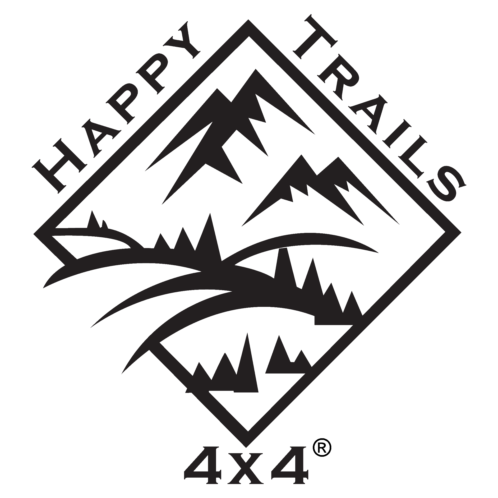 Happy Trails 4x4 Logo