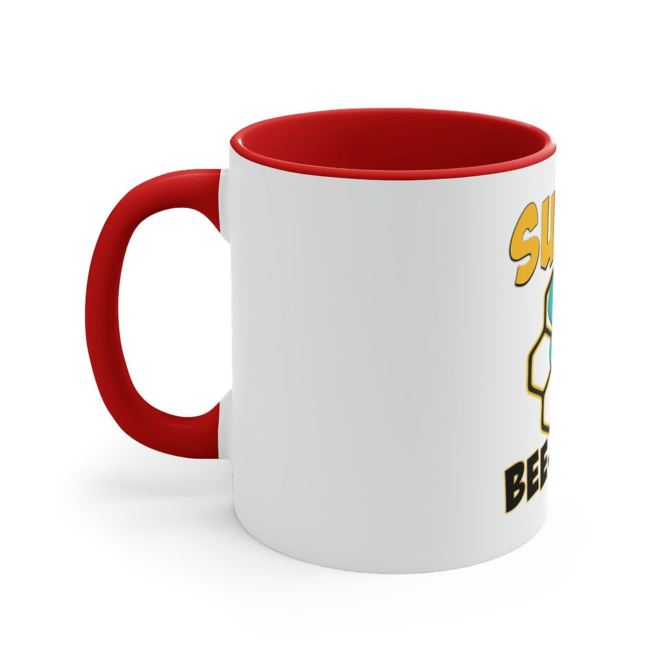 Thumbnail: Sup Bee-Yotch Accent Coffee Mug, 11oz
