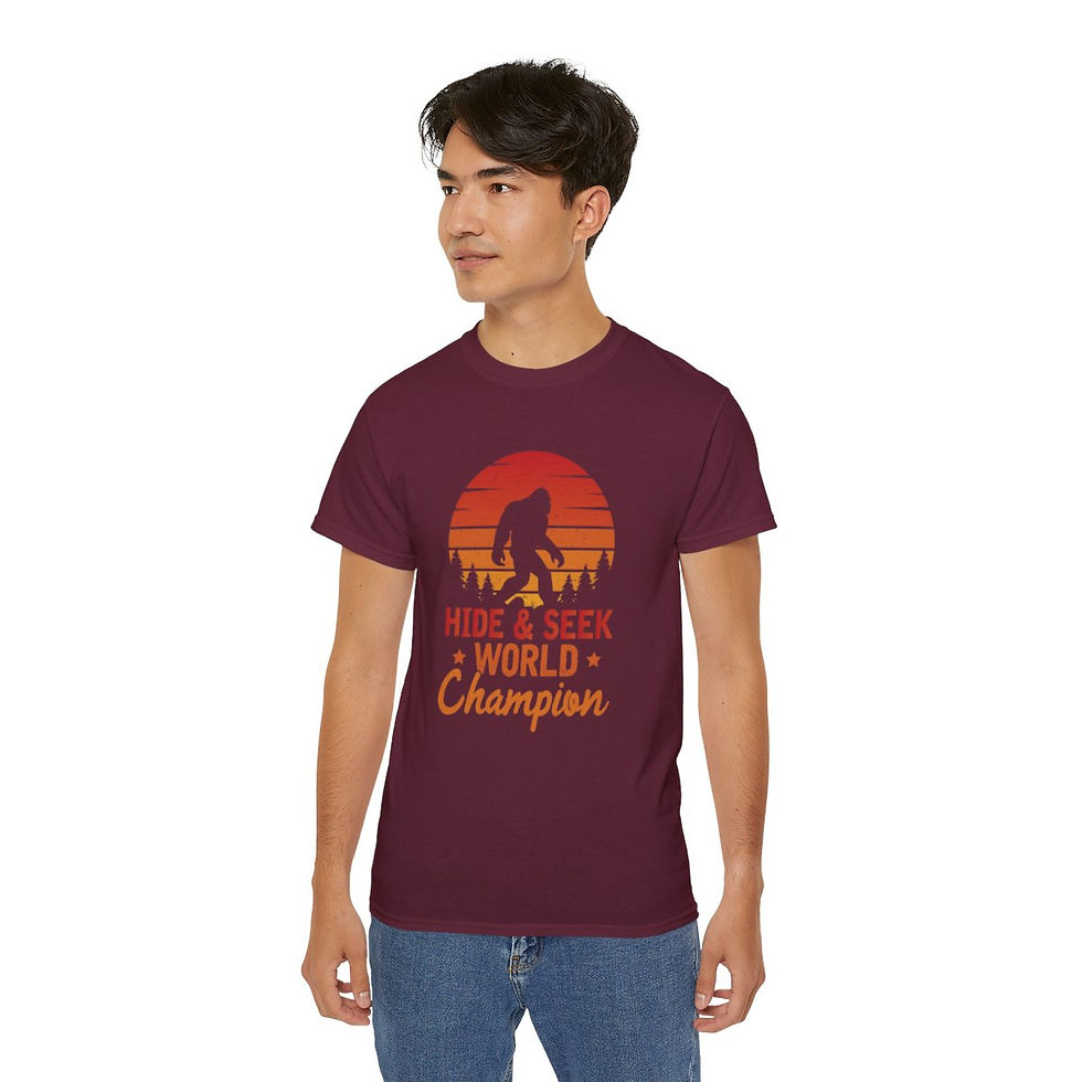 Thumbnail: Bigfoot Hide & Seek World Champion Unisex Ultra Cotton Tee