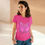 Thumbnail: Breast Cancer(Semi Fit/See Size Chart) BoobsWeNeedYourSupport Women's tee