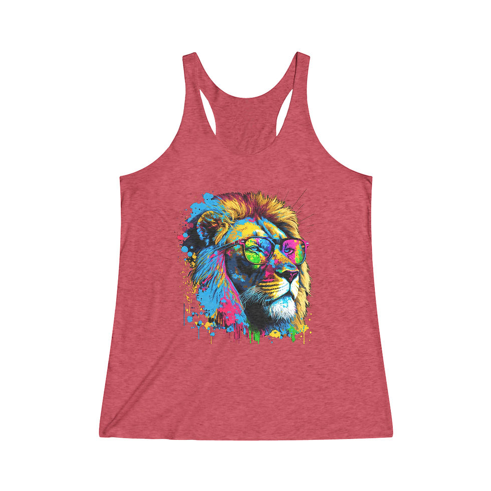 Thumbnail: Women's Tri-Blend Racerback Tank 