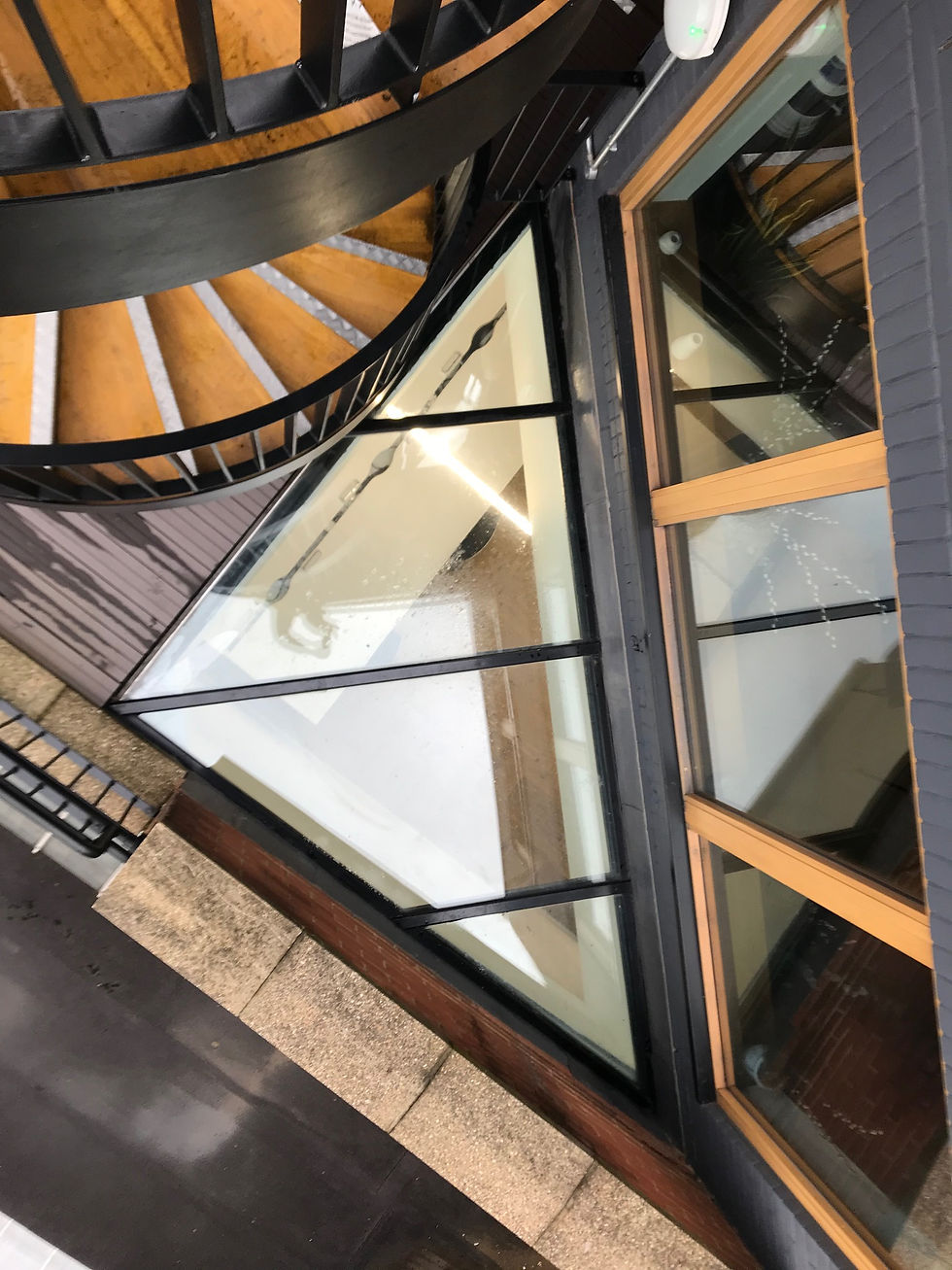 Fire rated glass rooflights