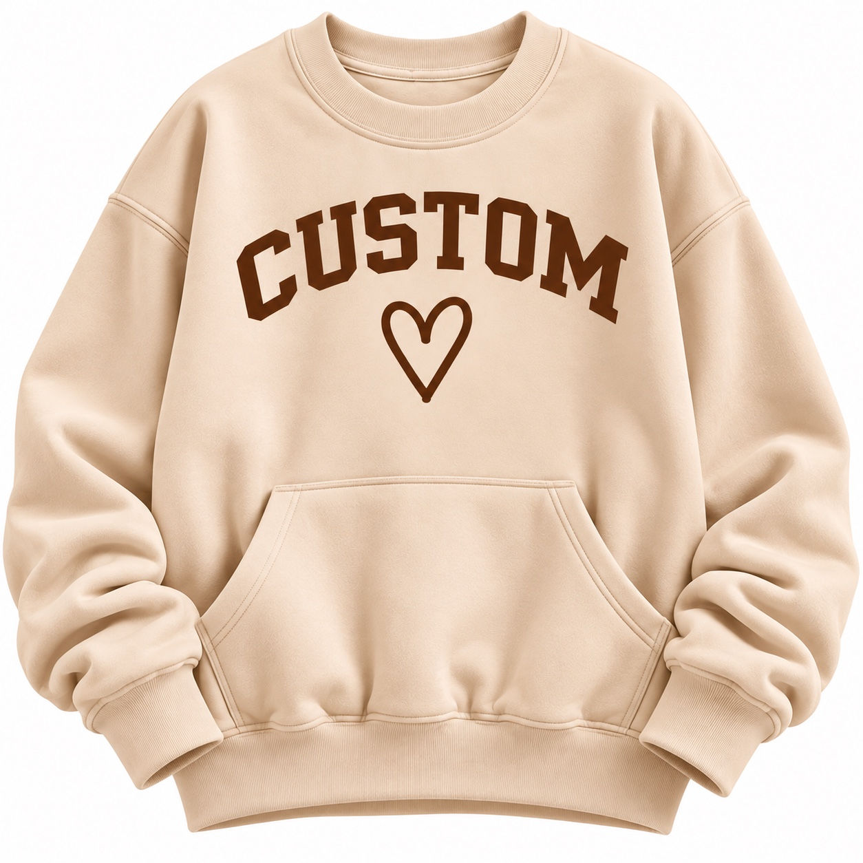 The Signature Pocket Crewneck custom apparel