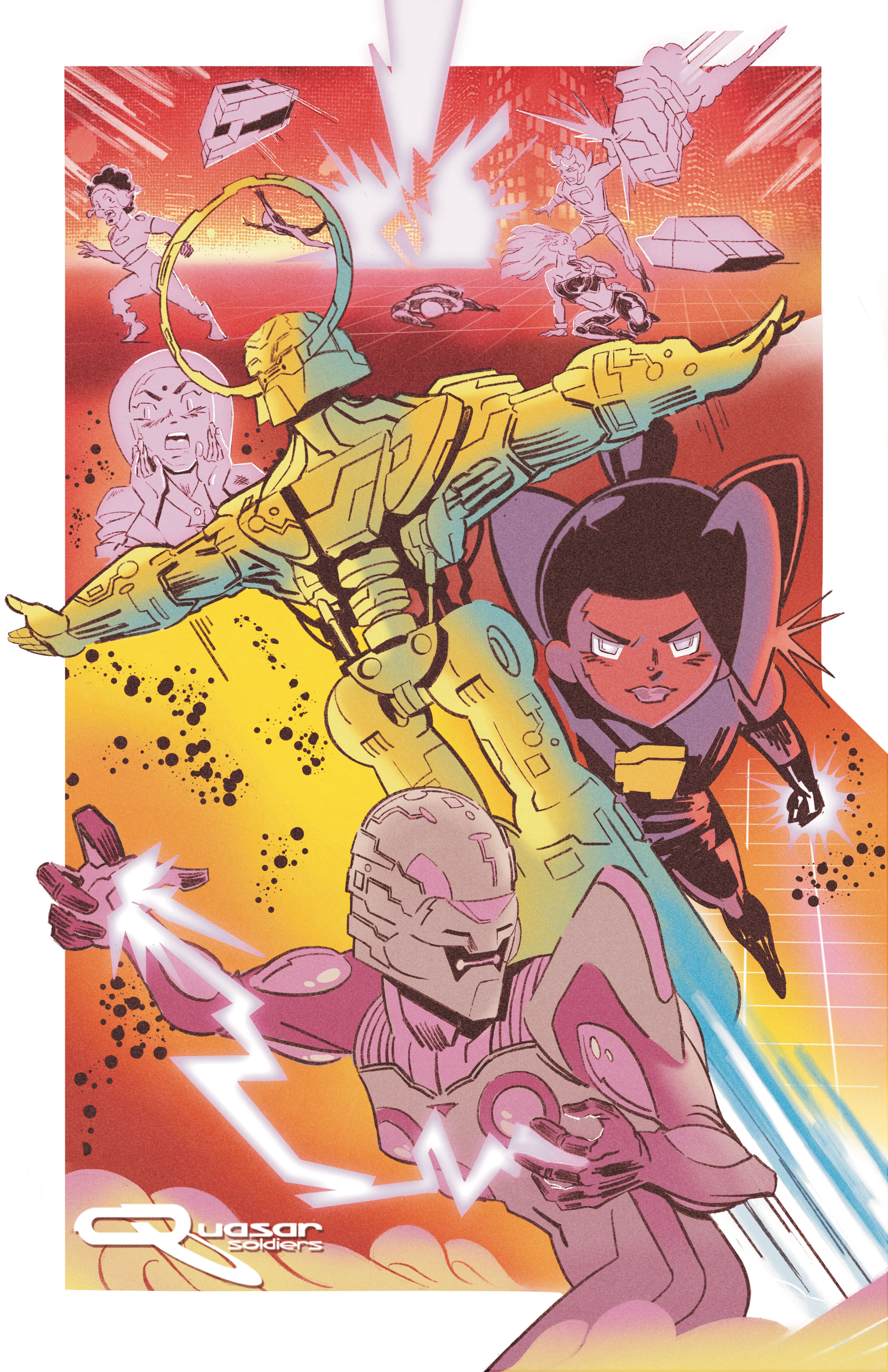 Quasar Soldiers™ #2 Promo Art