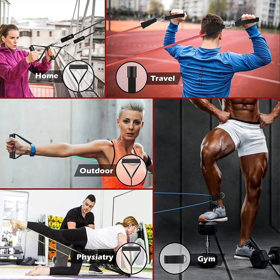 Thumbnail: Resistance Bands, Exercise Bands, Workout Bands, Resistance Bands for Working Ou