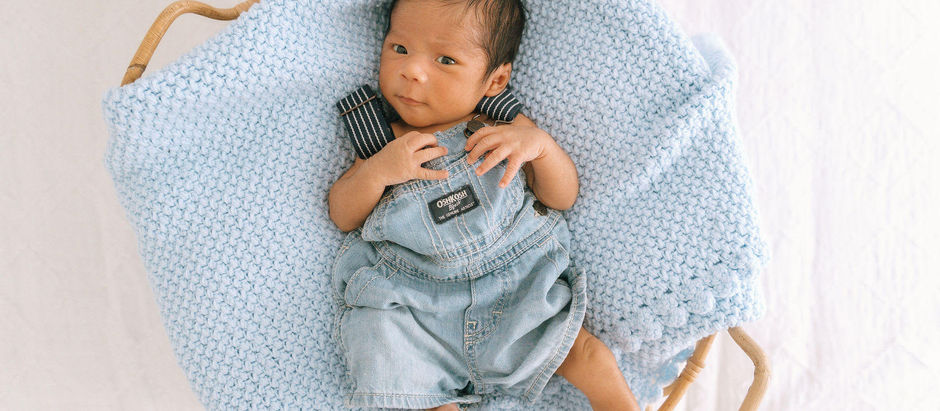 A Newborn Session at Frederick's Photo Studio