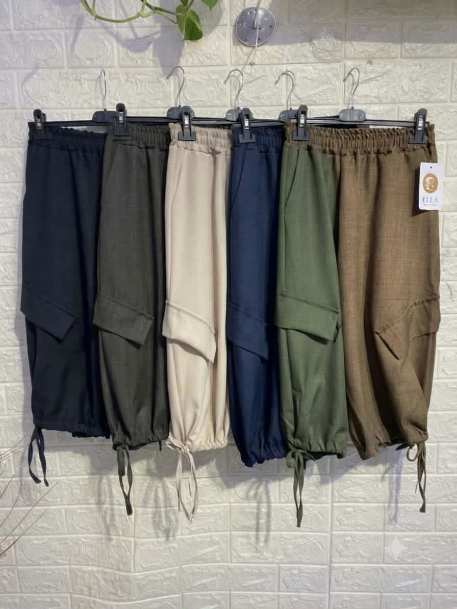 Miniature : Pantalon cargo court 