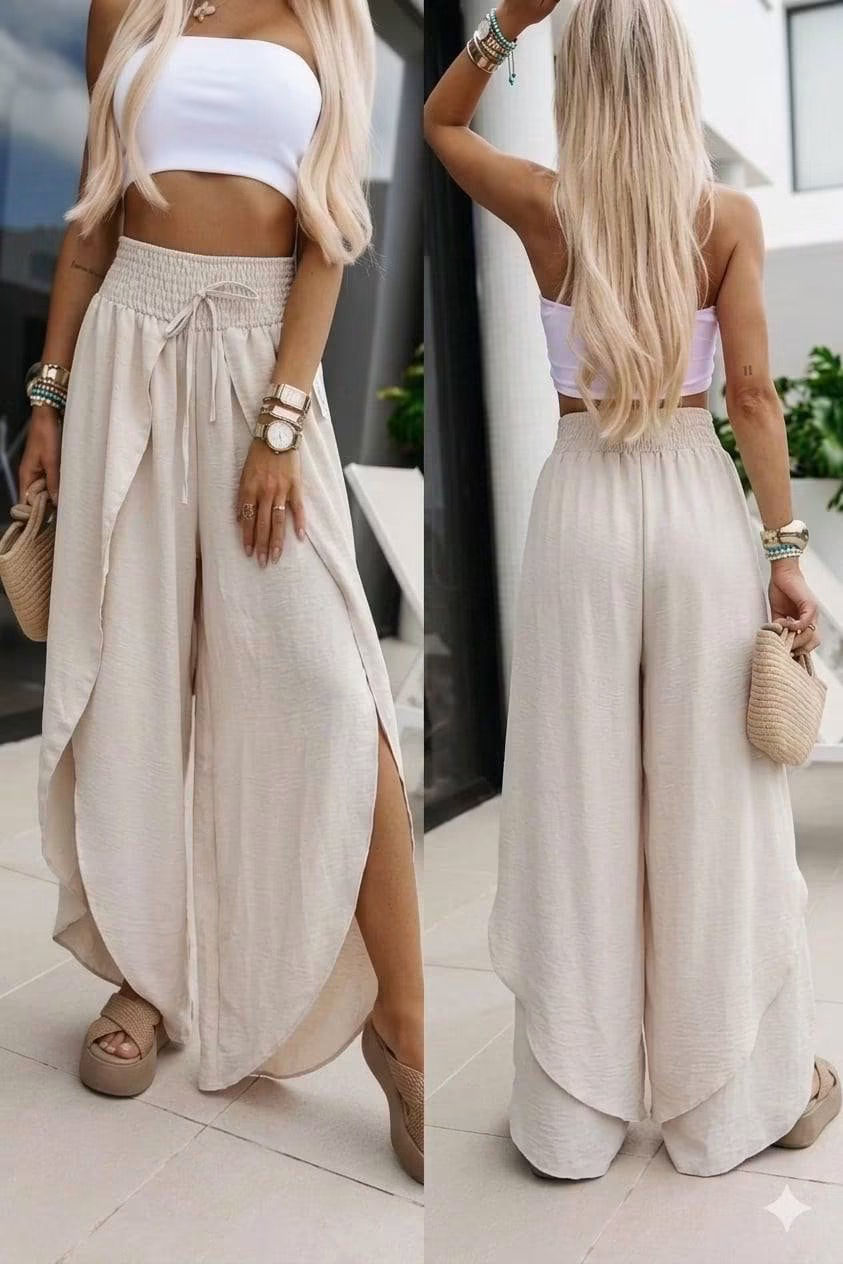 Miniature : Pantalon ouverture élastique 