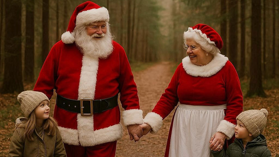 Walk with Santa and Mrs. Claus at ForEvergreen