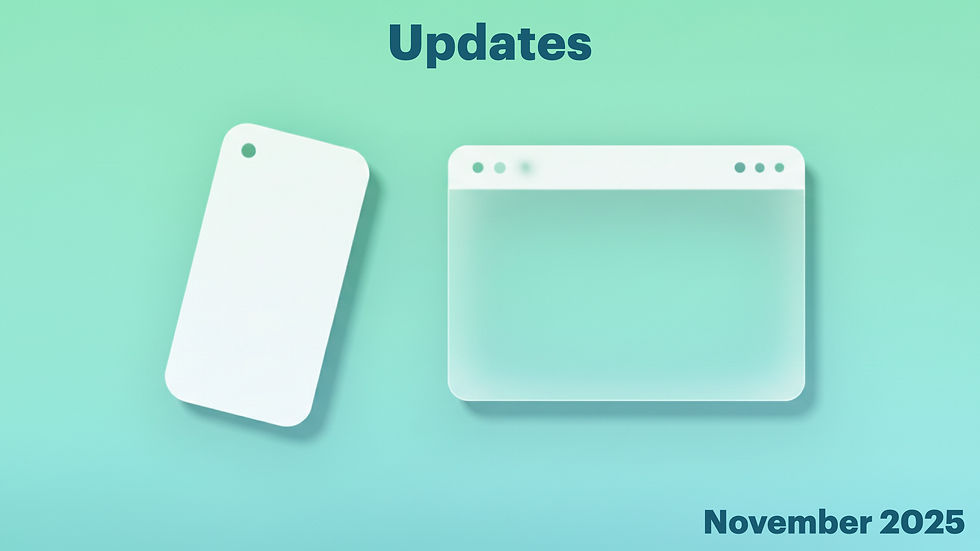 Оновлення. Листопад 2025