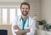 Retrato de Um jovem médico