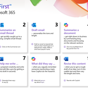 Sådan skriver du effektive prompts i Microsoft 365 Copilot.